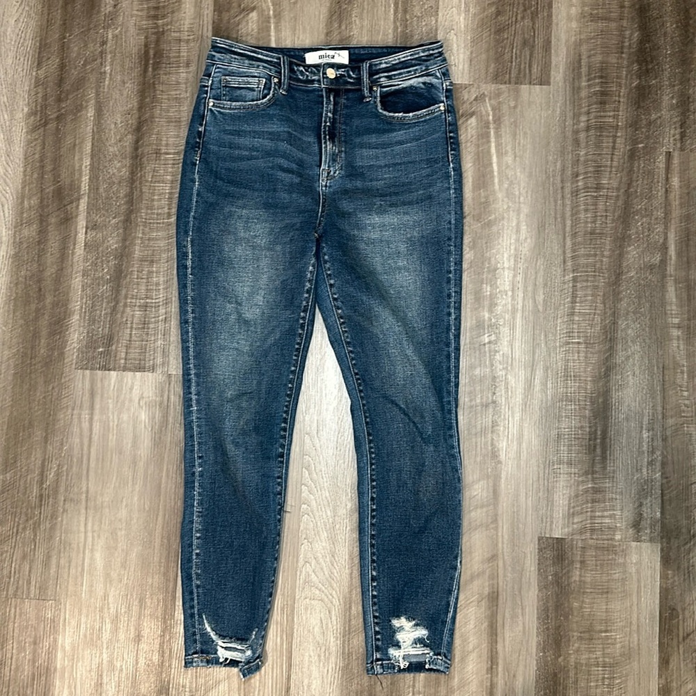 Mica Barsac High Rise Crop Skinny Jeans - 29